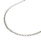 CHROME HEARTS クロムハーツ NECKCHAIN R16 ロールチェーンネックレス 16inch シルバー BCA082