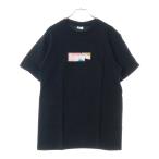 SUPREME シュプリーム 21SS×Emilio Pucci Box Logo Tee エミリオプッチ ボックスロゴプリント半袖Tシャツ カットソー ブラック/ピンク