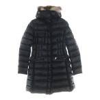 MONCLER モンクレール 22AW HERMIFUR エルミ フード付き ナイロン ダウンコート ブラック レディース H20931C51601