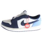 ナイキ AIR JORDAN 1 RETRO LOW OG Obsidian エアジョーダン 1 オブシディアン ローカットスニーカー ホワイト/ブルー US9/27cm CZ0790-400