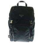 PRADA プラダ ReNylon+SAFFIANO サフィアーノレザー リナイロンバックパック リュックサック ブラック 2VZ135