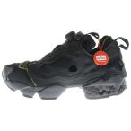 メゾンマルジェラ × リーボック プロジェクト 0 インスタポンプ フューリー ローカットスニーカー ブラック US7/25cm GZ4204