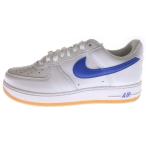 ナイキ AIR FORCE 1 エアフォース1 レトロ カラー オブ ザ マンス ローカットスニーカー ホワイト/ブルー US7.5/25.5cm DJ3911-101