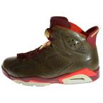 ナイキ 【観賞用2014年製】JORDAN 6  エアジョーダン6 レトロ ローアンバー ハイカットスニーカー ブラウン US11/29cm 384664-250