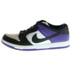ナイキエスビー SB DUNK SBダンク プロ コートパープル ローカットスニーカー パープル/ブラック US9.5/27.5cm BQ6817-500