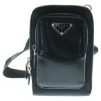 ショッピングPRADA PRADA プラダ Re-Nylon リナイロン フォンケース ショルダーバッグ ブラック 2ZT060