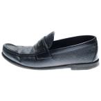 ショッピングVUITTON LOUIS VUITTON ルイヴィトン ×NBA エヌビーエー LVローファーライン モノグラム コインローファー ドレスシューズ ブラック