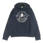 MONCLER モンクレール 23AW ROC NATION BY JAY-Z フロントプリント スウェット プルオーバーパーカー ブラック I209W8G00006
