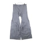 ショッピングバレンシアガ BALENCIAGA バレンシアガ 23AW FLARED CARGO PANTS フレアカーゴロングパンツ グレー 768810 TKP27