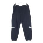ショッピングsupreme SUPREME シュプリーム 20SS Color Blocked Sweatpant ロゴプリント カラーブロックド スウェットパンツ ブラック