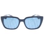 ショッピングdior DIOR ディオール B27 オブリークレンズ ウェリントン サングラス メガネ アイウェア ネイビー