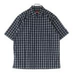 SUPREME シュプリーム 25SS Mini Plaid S/S Shirt ミニプレイド チェック 半袖シャツ ブラック/ホワイト