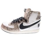 ショッピングターミネーター NIKE ナイキ TERMINATOR HIGH COCOA SNAKE ターミネーター ココアスネーク ハイカットスニーカー ホワイト/ブラック US11/29cm FB1318-100