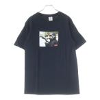 シュプリーム 25SS 40 Acres Spike Tee 40エーカーズ スパイク フロントフォトプリント クルーネック半袖Tシャツ カットソー ブラック