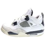 ショッピングjordan NIKE ナイキ AIR JORDAN 4 MILITARY BLACK エアジョーダン4 ハイカットスニーカー ホワイト US8/26cm DH6927-111