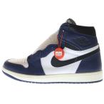 ナイキ AIR JORDAN 1 エア ジョーダン1 レトロ ミッドナイト ハイカットスニーカー ネイビー/ホワイト US10.5/28.5cm DZ5485-401