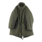 ショッピングBrand NO BRAND ノーブランド AUDIENCE M-65 オーディエンス モッズコート 中綿ダウンジャケット カーキ AUD7158