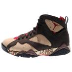NIKE ナイキ ×PATTA AIR JORDAN 7 OG BROWN パタ エアジョーダン7 ハイカットスニーカー ブラウン US9/27cm AT3375-200