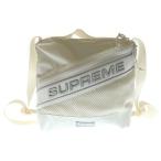 SUPREME シュプリーム 23AW Shoulder Bag ロゴ メッシュ ショルダーバッグ ボディバッグ ホワイト
