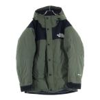 THE NORTH FACE ザノースフェイス MOUNTAIN DOWN JACKET GORE-TEX ゴアテックス フーデッド マウンテン ダウンジャケット カーキ ND91930