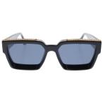ショッピングヴィトン LOUIS VUITTON ルイヴィトン 1.1 ミリオネア カラーレンズ サングラス 眼鏡 アイウェア ブラック/ゴールド Z1165E TV0211