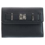 ショッピングルイヴィトン LOUIS VUITTON ルイヴィトン ジョルジュ ミレジム カーフレザー コンパクトウォレット 三つ折り財布 ブラック RFID M25965