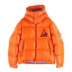 MONCLER モンクレール 19AW WILSON ウィルソン フロントロゴパッチ 中綿ダウン時ジャケット オレンジ E20914191005