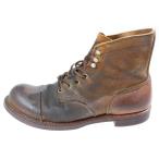 RED WING レッド ウイング IRON RANGE BOOTS 現行タグ アイアンレンジ レザー レースアップブーツ ダークブラウン 8113