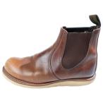 RED WING レッド ウイング CLASSIC CHELSEA 現行タグ サイドゴア クラシック レザー チェルシーブーツ ブラウン 3190