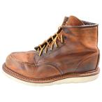RED WING レッド ウイング 6INCH CLASSIC WORK MOC TOE 現行タグ クラシック ワーク モックトゥ レザー レースアップブーツ ブラウン 1907