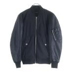 ショッピングディーゼル DIESEL ディーゼル アームラムレザー ジップアップ フライト ボンバージャケット ブラック