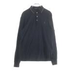 POLO RALPH LAUREN ポロラルフローレン ポニー刺繍 コットン 長袖 ポロシャツ グレー