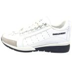 DSQUARED2 ディースクエアード 551 Lace-Up Low Top Sneakers レースアップ ローカットスニーカー ホワイト SNM0404 065B0001