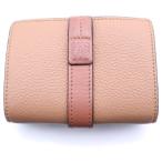 ショッピングロエベ LOEWE ロエベ トライフォールド アナグラム レザー コンパクトウォレット 三つ折り財布 ブラウン C660TR2X03