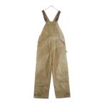 CARHARTT Carhartt Duck Canvas Bib Overalls Duck земля парусина комбинезон двойной колено комбинезон бежевый 
