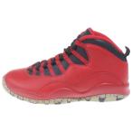 NIKE ナイキ AIR JORDAN 10 RETRO 30TH 705178-601 エアジョーダン 10 ハイカットスニーカー レッド US10/28cm