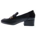 CHANEL シャネル ココマーク ローファー レザー シューズ ブラック G38963 #35