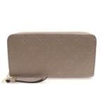 LOUIS VUITTON ルイヴィトン アンプラント ジッピーウォレット ロングウォレット 長財布 ベージュ レザー M69034 ゴールド金具