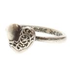 CHROME HEARTS クロムハーツ BUBBLGM HEART バブルガム ハート リング 925 シルバー