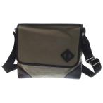 HERMES エルメス メッセンジャー オールバック カーキ トワルビヴァーク×ヴォースイフト シルバー金具 B刻印 ショルダーバッグ