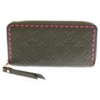 LOUIS VUITTON ルイヴィトン モノグラム アンプラント ジッピーロングウォレット 長財布 カーキ M62451