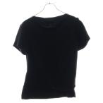 LOUIS VUITTON ルイヴィトン シルク半袖ブラウス ブラック RW082B WNBL28SFX レディース