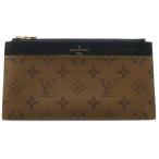 LOUIS VUITTON ルイヴィトン モノグラムリバース スリムパース 長財布 RFID M80390