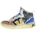 MARNI (マルニ) ×VEJA V-15 ベジャ ペイント 総柄 ミッドカットスニーカー マルチカラー レディース US5/22cm