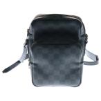 LOUIS VUITTON ルイヴィトン ダミエグラフィット レム レザーショルダーバッグ グレー N41446