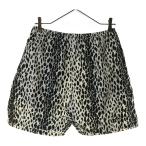 WACKO MARIA (ワコマリア) LEOPARD BOARD SHORTS レオパード総柄プリント ハーフ ショートパンツ ショーツ ホワイト/ブラック