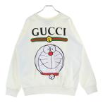 GUCCI グッチ ×ドラえもん ロゴプリント クルーネック プルオーバー スウェットトレーナー ホワイト 617964