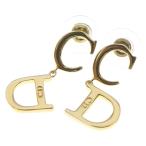 ショッピングdior DIOR ディオール CDロゴ ピアス ゴールド GP