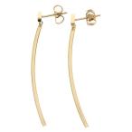 TIFFANY &amp; Co. ティファニー Tバー ピアス K18 Au750 YG イエローゴールド ジュエリー