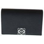 LOEWE ロエベ アナグラム カードケース 名刺入れ ブラック レザー